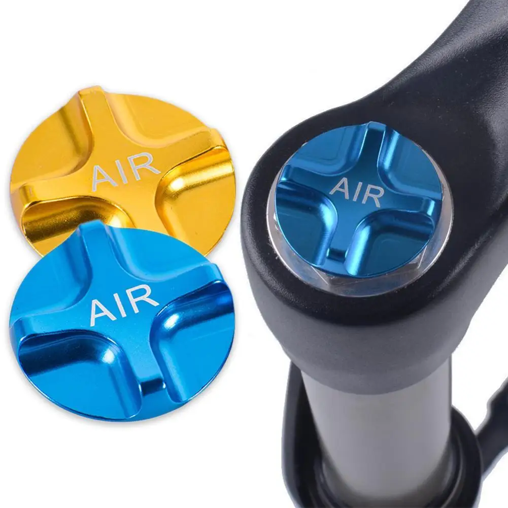 

HOT SALES Aluminium Alloy Crown Valve Protective Cap Front Fork Airtight Cover for SUNTOUR