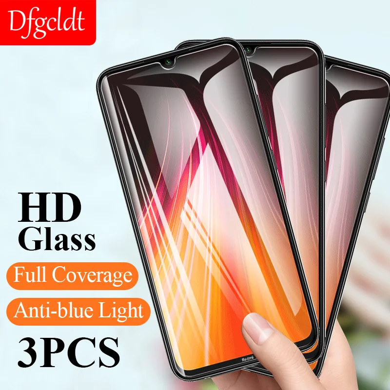 

Закаленное стекло с защитой от синего света для Xiaomi Redmi 8 K30 K20 Note 8 9 10 Pro, пленка для защиты экрана Xiaomi 9 9T Pro 8 9 SE, 3 шт.