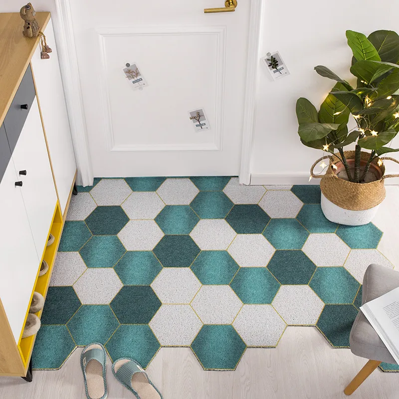custom entrance door mats home kitchen mat hallway bathroom mat non slip pvc door mat carpet can be cut good quality mats carpet free global shipping