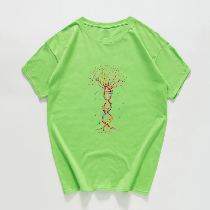 Geek Gene tree, новинка, саркастическая забавная футболка для мужчин, научная химия, биология, география, уличная футболка классная футболка, homme