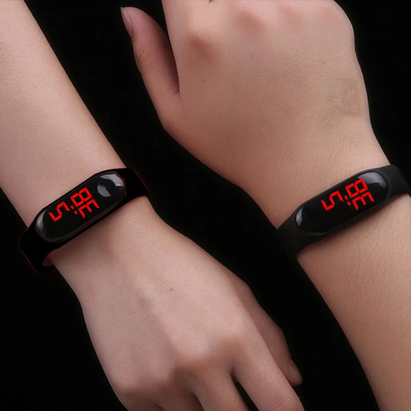 M2 смарт-браслет электронные часы студенческие спортивные Кнопка LED календарь