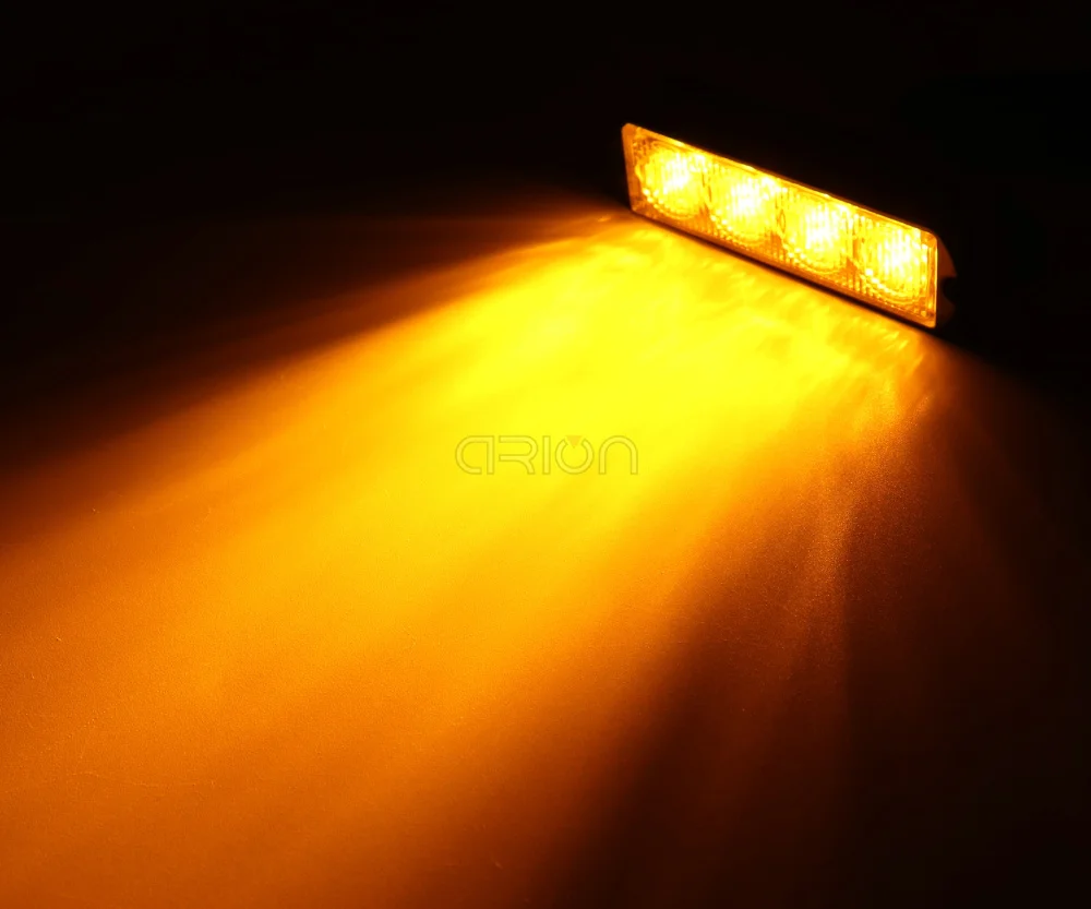 18 мигающих режимов 4 Вт светодиодный Водонепроницаемый автомобиль Грузовик