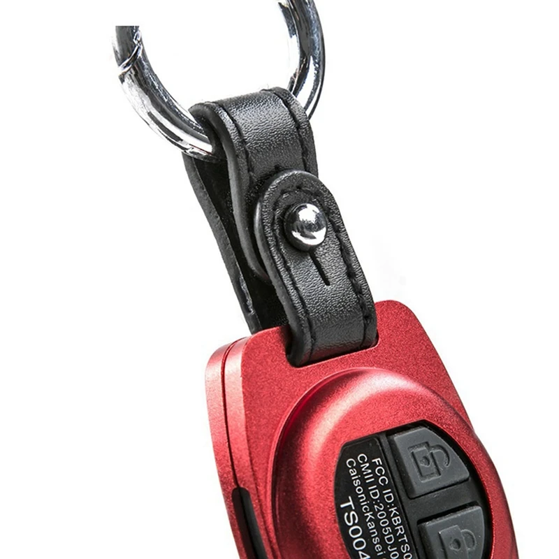 

2 Pcs Car Accessories: 1 Pcs Car Key Case Shell Decorative Protector & 1 Pcs Car Antenna Base Decorative Cover Trim