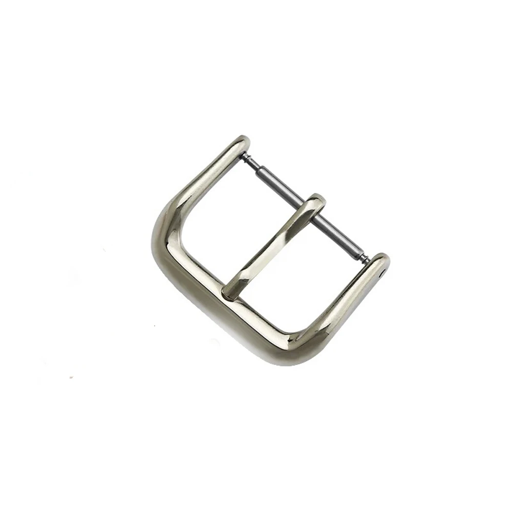 Средней матовости Нержавеющая сталь Пряжка для часов 10 мм 12 14 16 18 мм/20 мм/22