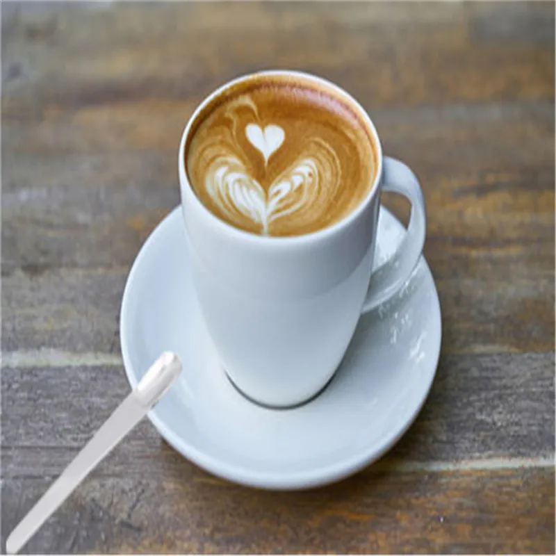 Итальянская плоская кофейная ложка для перемешивания из нержавеющей стали/ложки