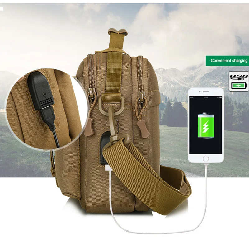 Армейский камуфляжный рюкзак для активного отдыха походная сумка тактическая