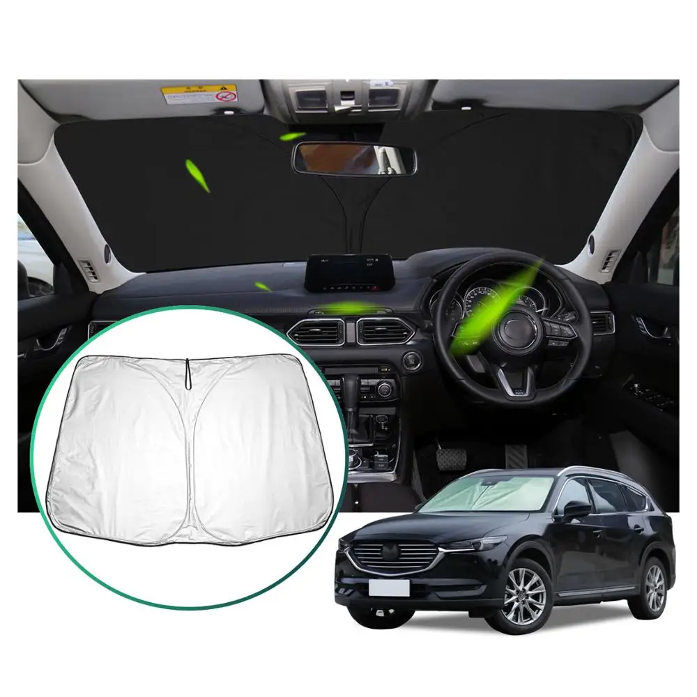 Солнцезащитный козырек LFOTPP для лобового стекла автомобиля CX8 кг 2018 2019 2020|Козырьки