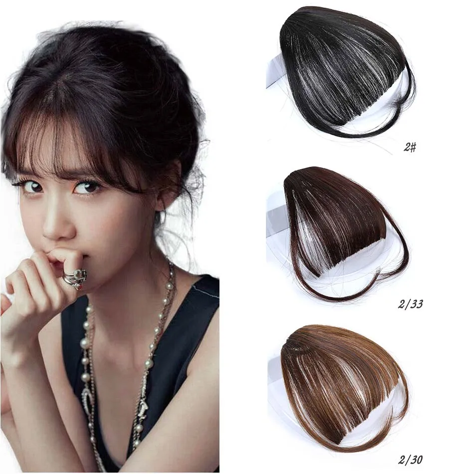 Милая Заколка Для Девочек MUMUPI короткая челка для наращивания волос спереди