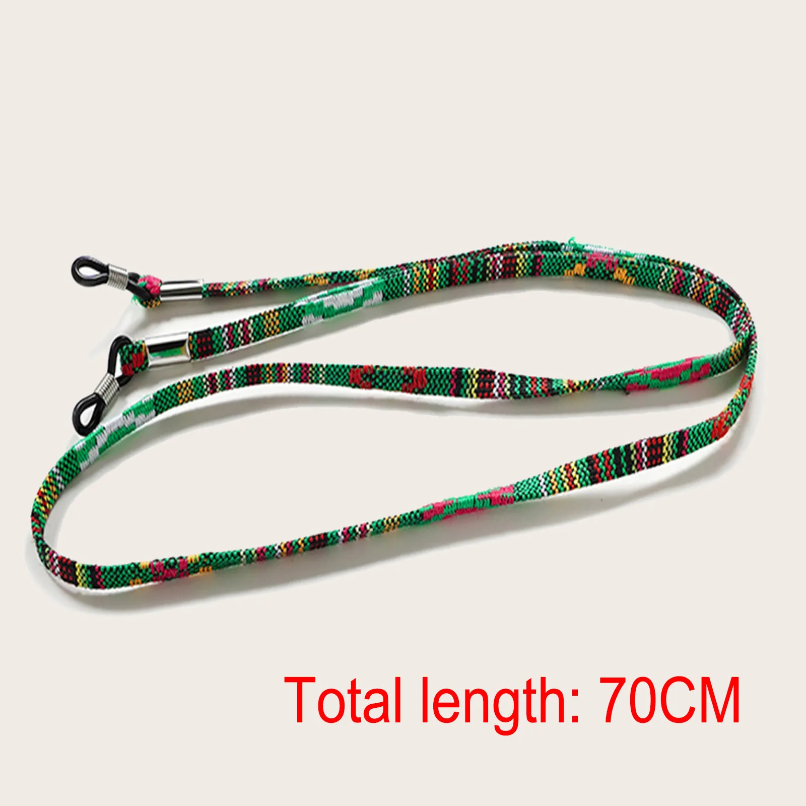 

Sunglasses Strap Reading Glasses Hanging Chain Neck Bead Cord Glasses Holder Women Accessories Eyeglasses