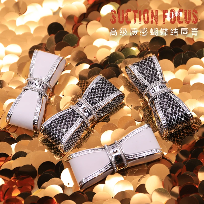 Алмазная бархатная матовая и влажная губная помада с сердцем стойкая