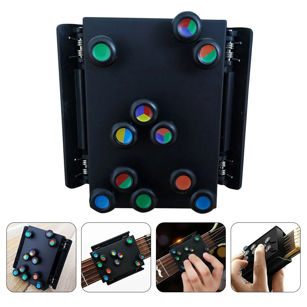 

1 шт. инструмент для тренировки гитары, портативный тренажер для пальцев, аксессуары для гитары