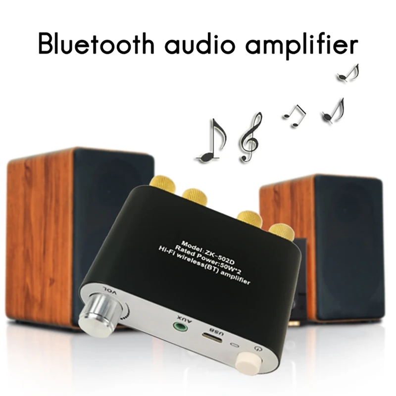 Цифровой мини-усилитель TPA3116D2 Bluetooth 5 0 стерео Hi-Fi усилитель мощности для домашнего
