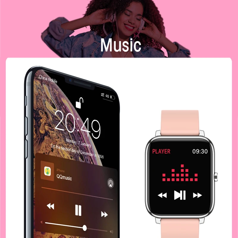 Умные часы для мужчин и женщин спортивные фитнес трекер монитор сердечного ритма