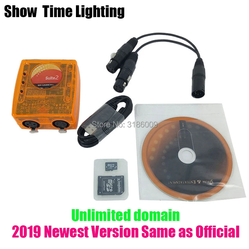Продвижение Sunlite Suite2 FC DMX USD контроллер имеет 1536 каналов pro для DJ партии