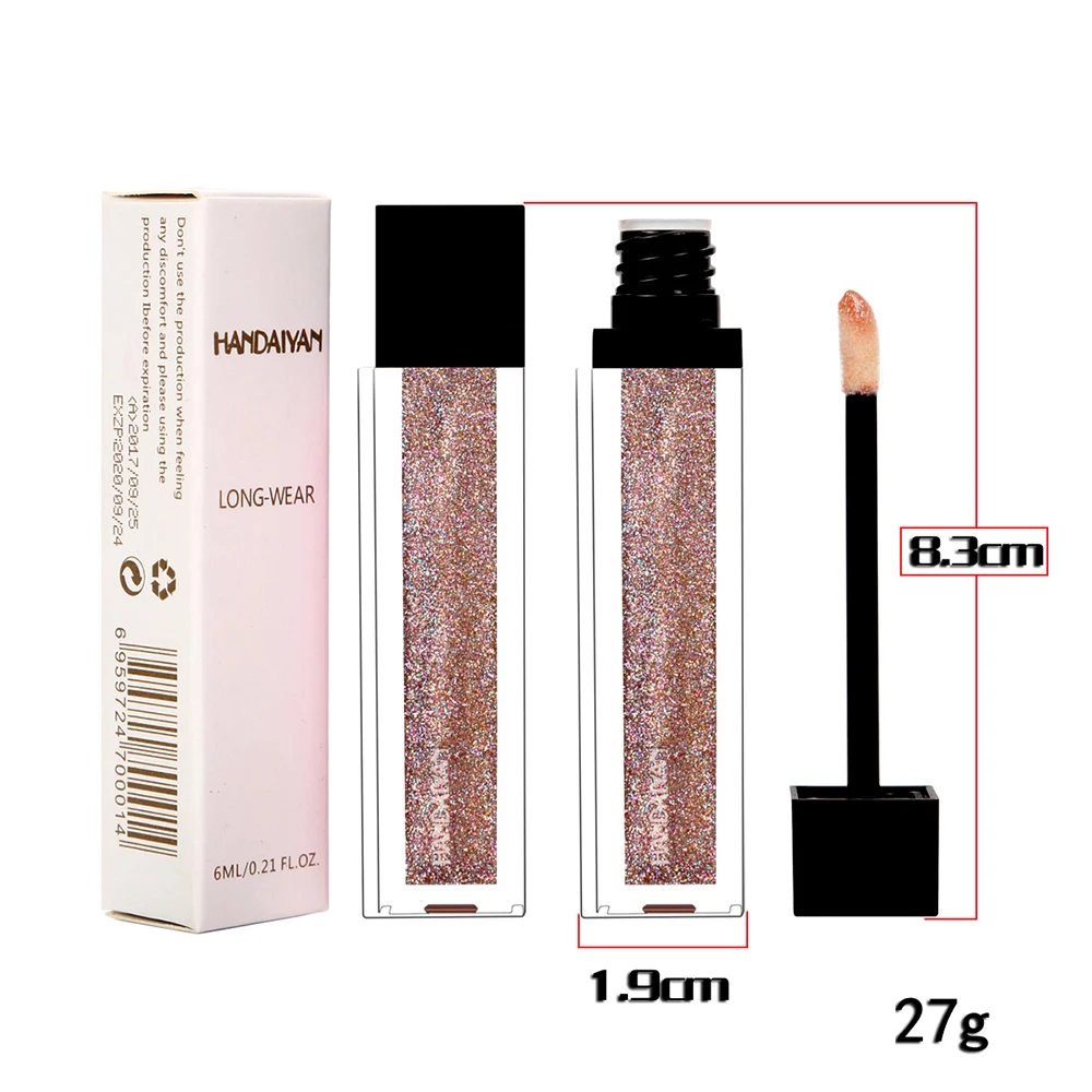 Матовый антипригарный блеск для губ блестящий стойкая увлажняющая водостойкая