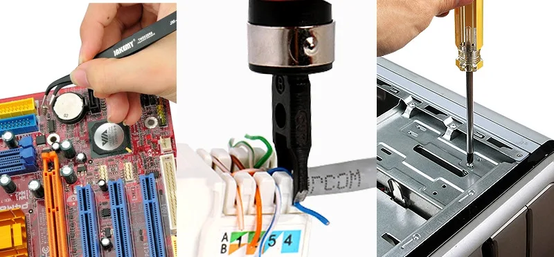 JAKEMY JM-P15,, электрическая сетевая отвертка, набор инструментов для ремонта DIY, электрический набор инструментов, набор паяльников