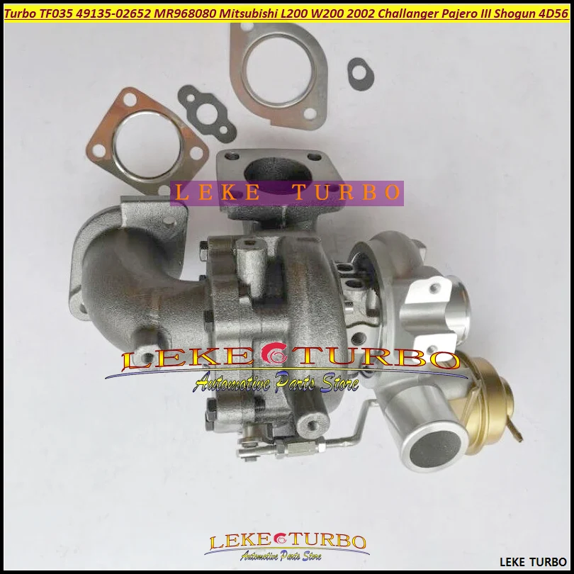 Турбо TF035 VGT 49135-02652 4913502652 MR968080 для Mitsubishi L200 Challanger Pajero III W200 Shogun 2001-07 4D56 2.5L 115HP |
