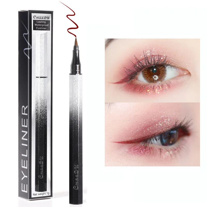 

1 шт. красочная жидкая подводка для глаз макияж супер водостойкая долговечная подводка для глаз легкая в нанесении Косметика для макияжа гл...