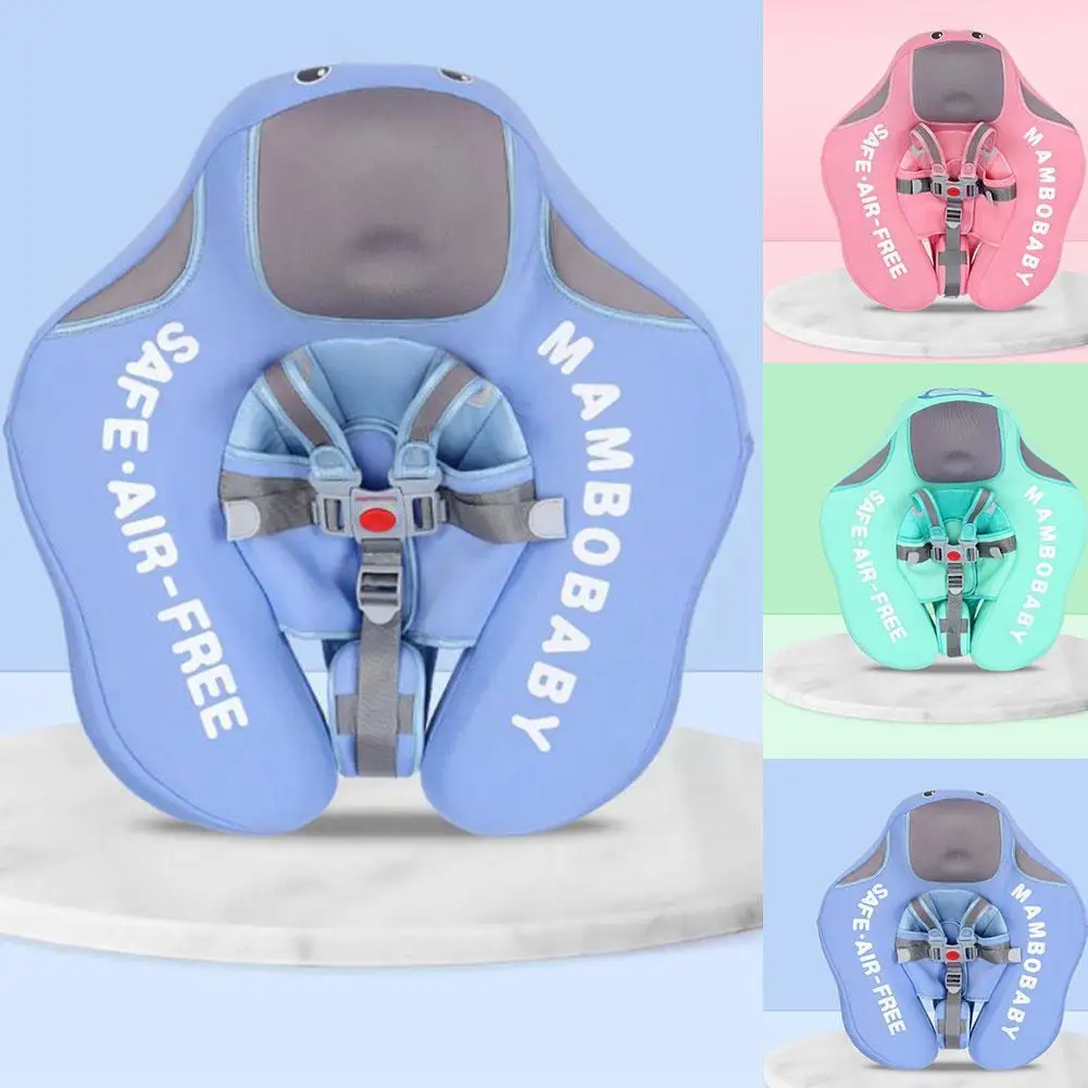 

Children's No Inflation Swimming Ring Bath Ring Safety Swimming Lying Accessories Home Thickened Pool Pool Equipment Ring S R8r4