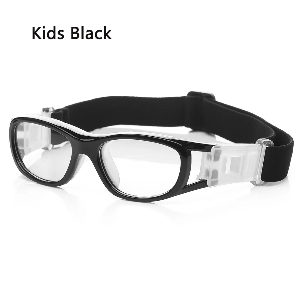 Kid Black Профессиональные детские баскетбольные очки защитные очки детские футбольные очки Защита спортивной безопасности очки - Цвет: Kid Black