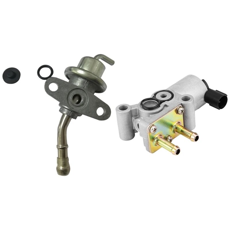 

1 Pcs 16740-Mbw-J32 Fuel Pressure Regulator & 1 Pcs 36450P0D004 Idle Air Control Valve ,IAC Valve