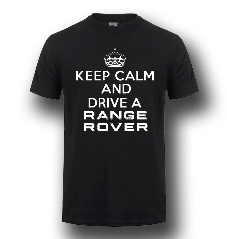 

Camiseta divertida de Range Rover, mantener la calma y conducir, Range Rover 4x4
