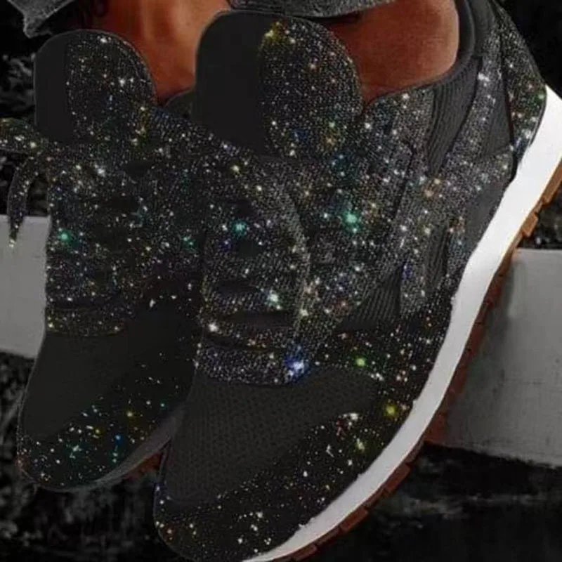 Spring 2020 casual shoes women's silver light cross net lace up large 43 | Обувь