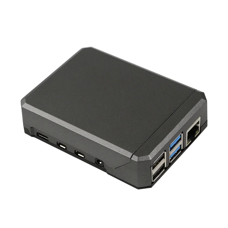 Охлаждающий Алюминиевый Чехол для Raspberry Pi 4 Модель B армированный корпус с