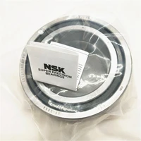 nsk brand 1 pair 7207 7207c 2rz p4 dt df db 35x72x17 sealed angular contact bearings speed spindle bearings cnc abec 7