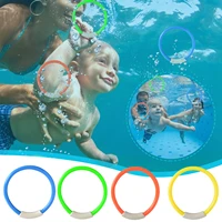 diving underwater swimming colorful pool sink ringtraining under water fun toy