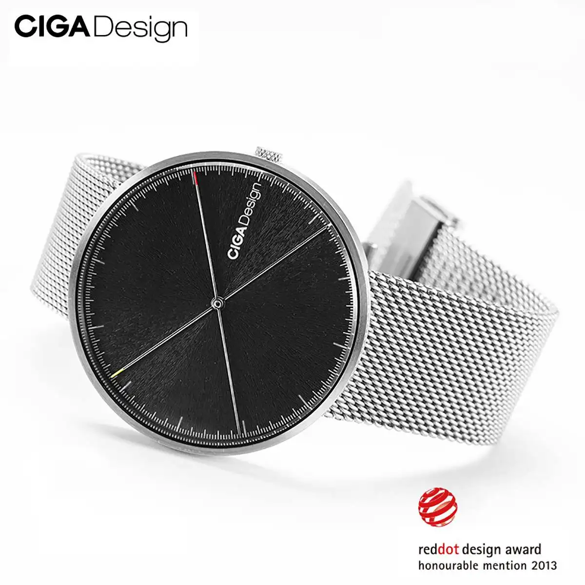Кварцевые часы CIGA DESIGN модные простые кварцевые со стальным/кожаным ремешком и