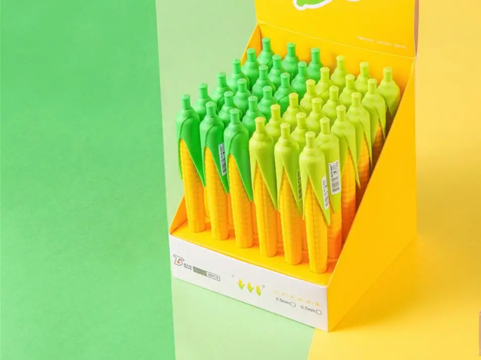 Автоматический карандаш в виде кукурузных растений 0 5 мм 36 шт./лот | Канцтовары