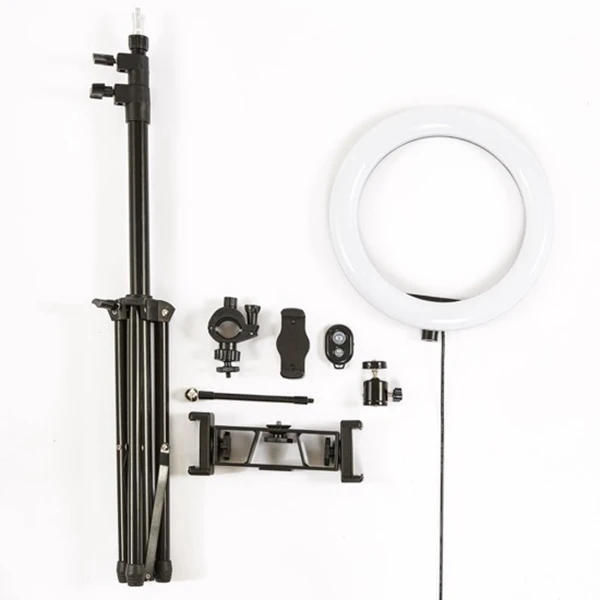 Кольцо для штатива светильник светодиодный 16 см диммируемая кольцевая лампа