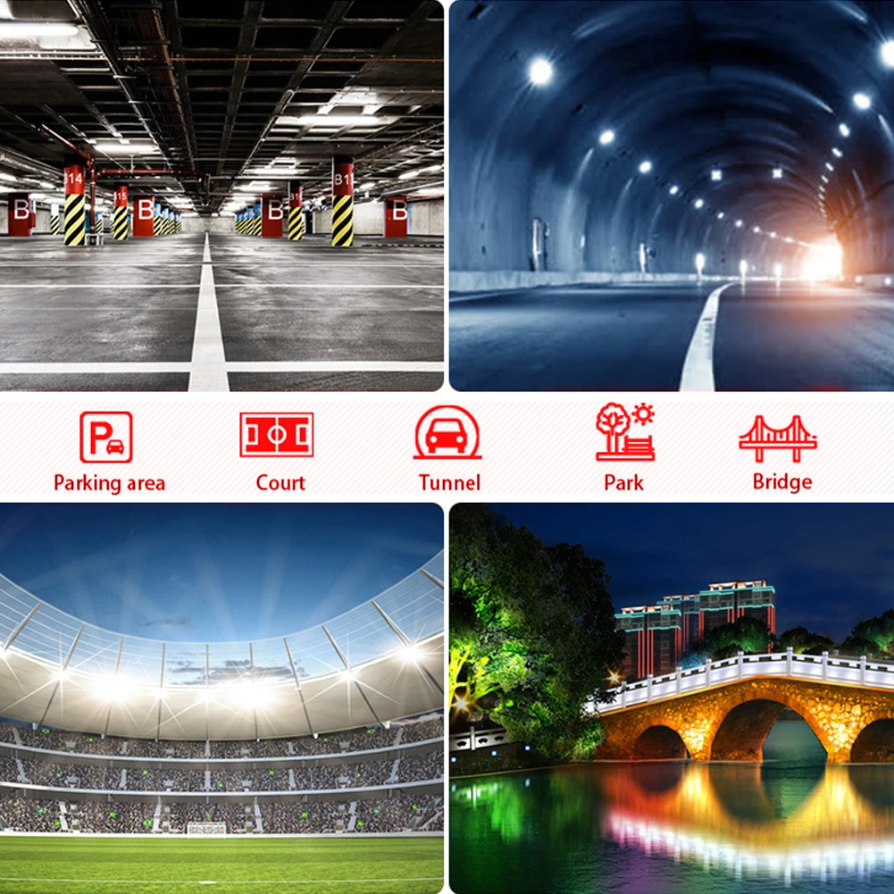 

LED Flood Lamp Garden Lights Outdoor Wall Lights 50W 12V Waterproof for Garden Patio Backyard Rooftop Outdoor decor light