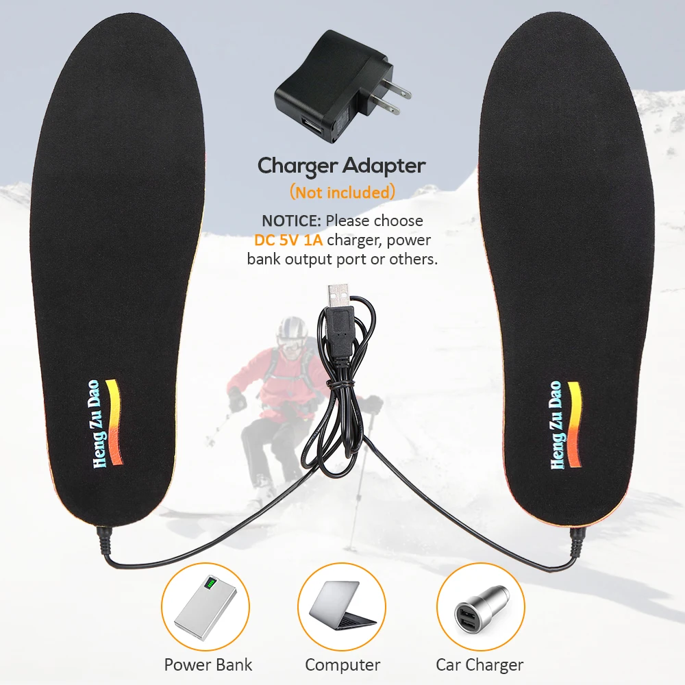 

Wireless Electric Heated Insole Foot Warmers Battery Powered Heated Insoles Winter Warm Shoe Insoles For Working Skiing Hiking