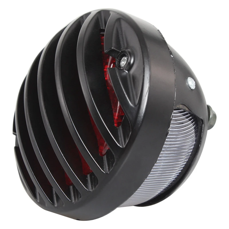 

Motorcycle Taillight Rear License Plate Lamp Tail Light for Cruiser Cafe Racer Bobber Chopper Universal