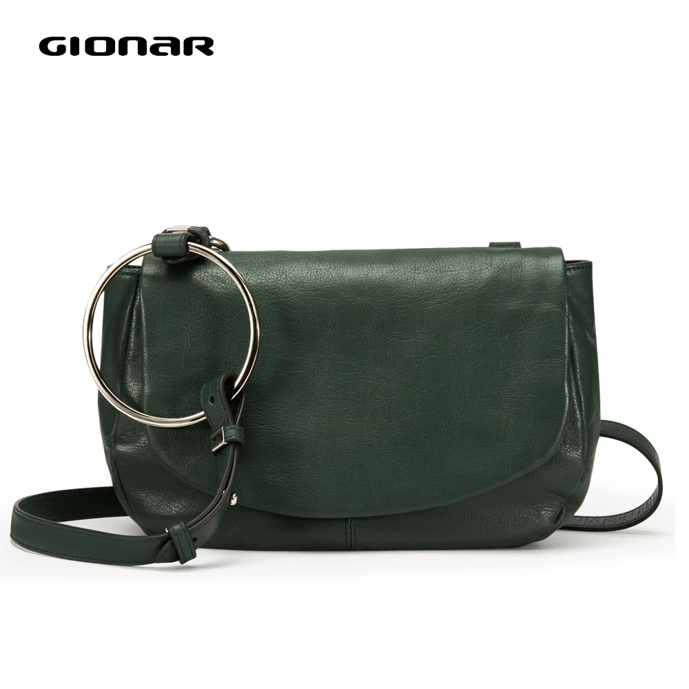 GIONAR, мягкая натуральная кожа, Ретро стиль, через плечо, сумки для женщин, женские,, маленькие, Роскошные, дизайнерские, кошельки и сумки