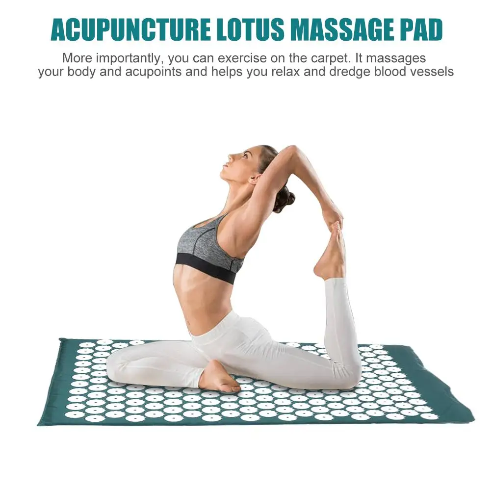 Лидер продаж Йога коврики удобные снять стресс боли в спине Спайк йога коврик