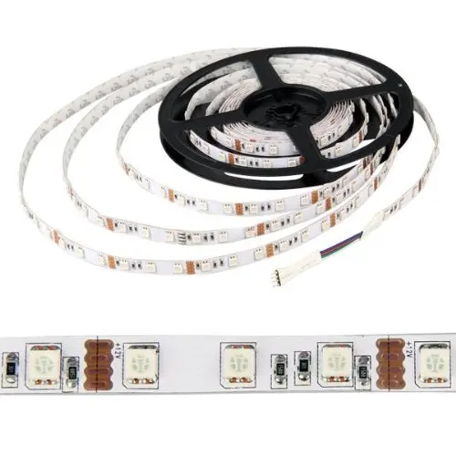 

5M 5050 SMD 300 LED Strip light chain 12V DC RGB