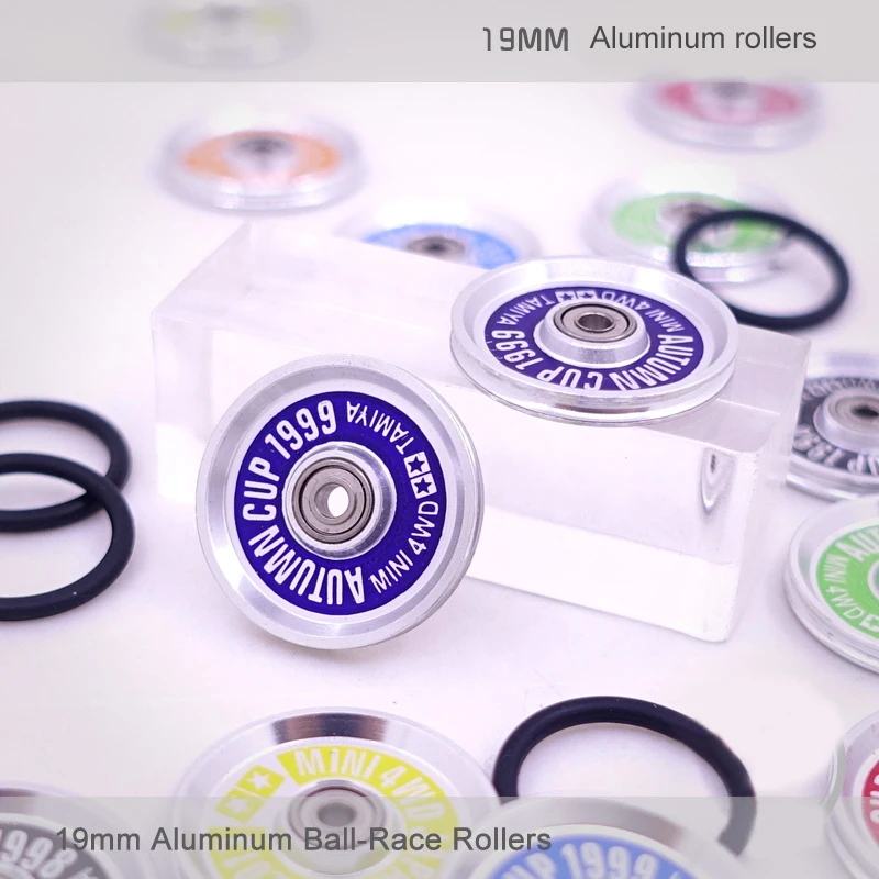 Алюминиевые ролики с мягким круглым кольцом 2 шт. 19 мм направляющий ролик для