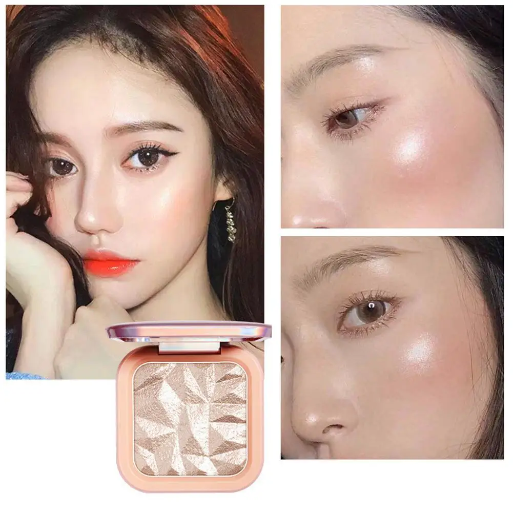 

Highlighting Powder Ginger High Gloss Powder Glitter Palette Face Glow Contour Shimmer Powder Trim Brighten Highlight Cosmetics