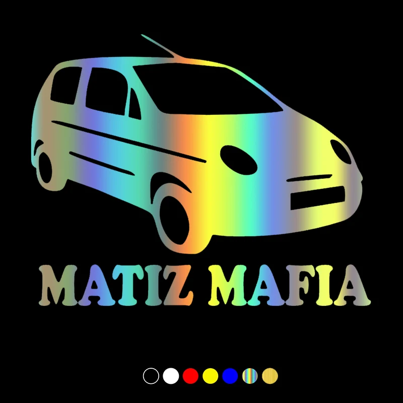 30726# наклейки на авто MATIZ MAFIA водонепроницаемые наклейки на машину наклейка для авто автонаклейка стикер этикеты винила наклейки стайлинга автомобилей украшения на бампере автомобиля без фона
