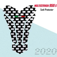 for ducati multistrada 950950 s motorcycle stickers accessories 3d gas fuel cap tank pad protector decoration decal