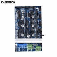 3d printer control board ramps 1 6 expansion panel 4 layers pcbs with heatsink parts upgraded ramps 1 4 compatible mega 2560