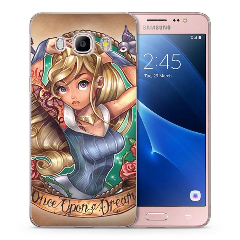 Disney princess tattoo smoking background image для Samsung Galaxy A3 A5 2015 2016 2017 A30 A50 Мягкий ТПУ чехол телефона |