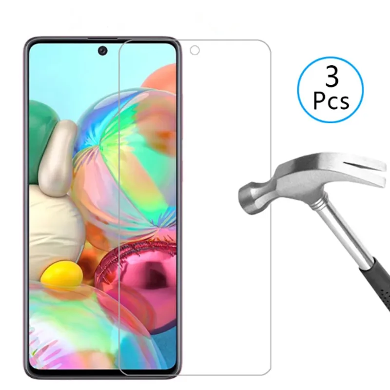 

3Pcs Glass for Samsung a51 a50 a30 a71 a40 Galaxy A10 A21s A11 A70 A30s Screen Protector Tempered Glass for Samsung A31 a90 Film