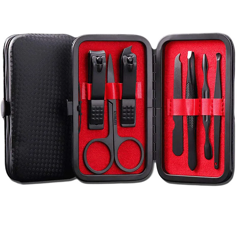 7 шт./набор машинка для маникюра и педикюра из нержавеющей стали|Комплекты наборы|