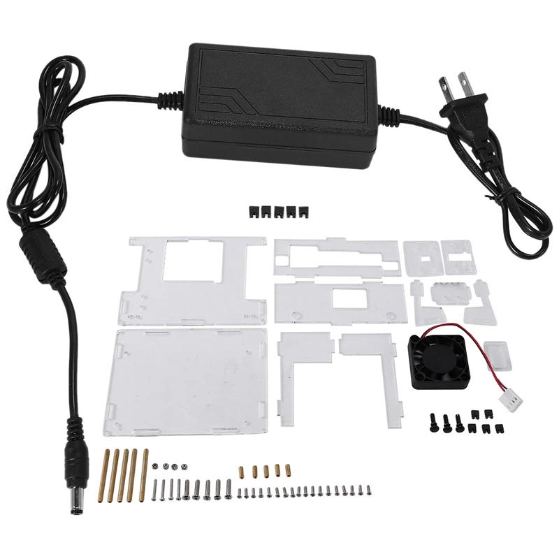 

Suitable for Jetson Nano Dedicated DC Power AdapterUS Plug with for Jetson Nano A02 Developer Kit Acrylic Case