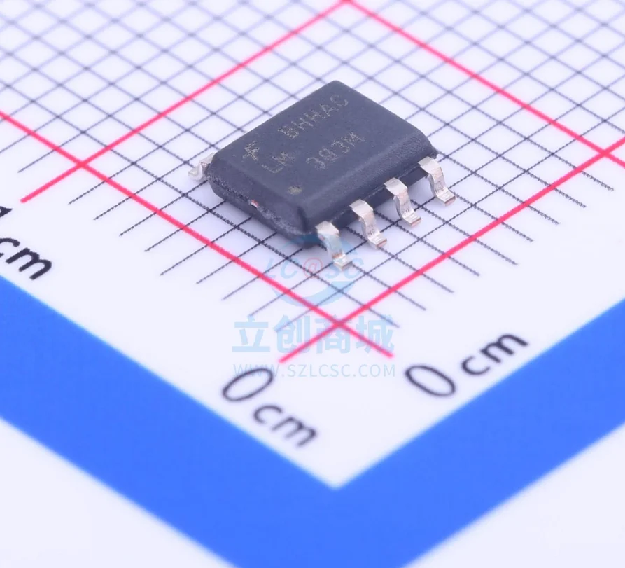 Оригинальный логический компаратор LM393M с открытым коллектором 8-pin посылка SOIC 1