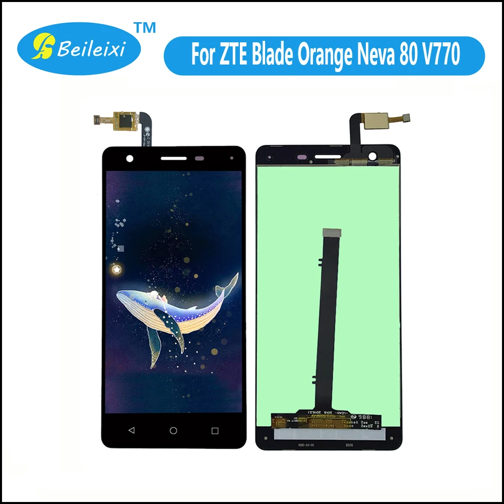 ЖК дисплей кодирующий преобразователь сенсорного экрана в сборе для zte Blade Orange Neva